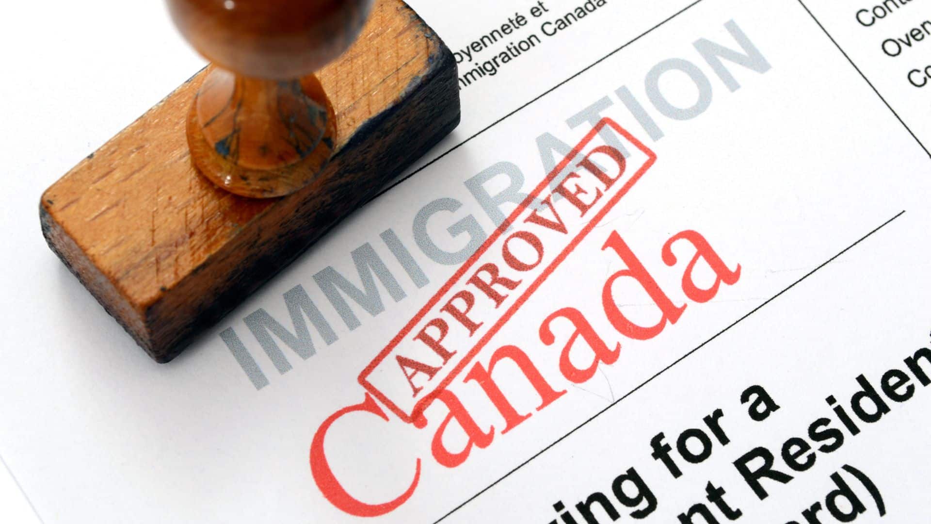 Approved Canadian immigration