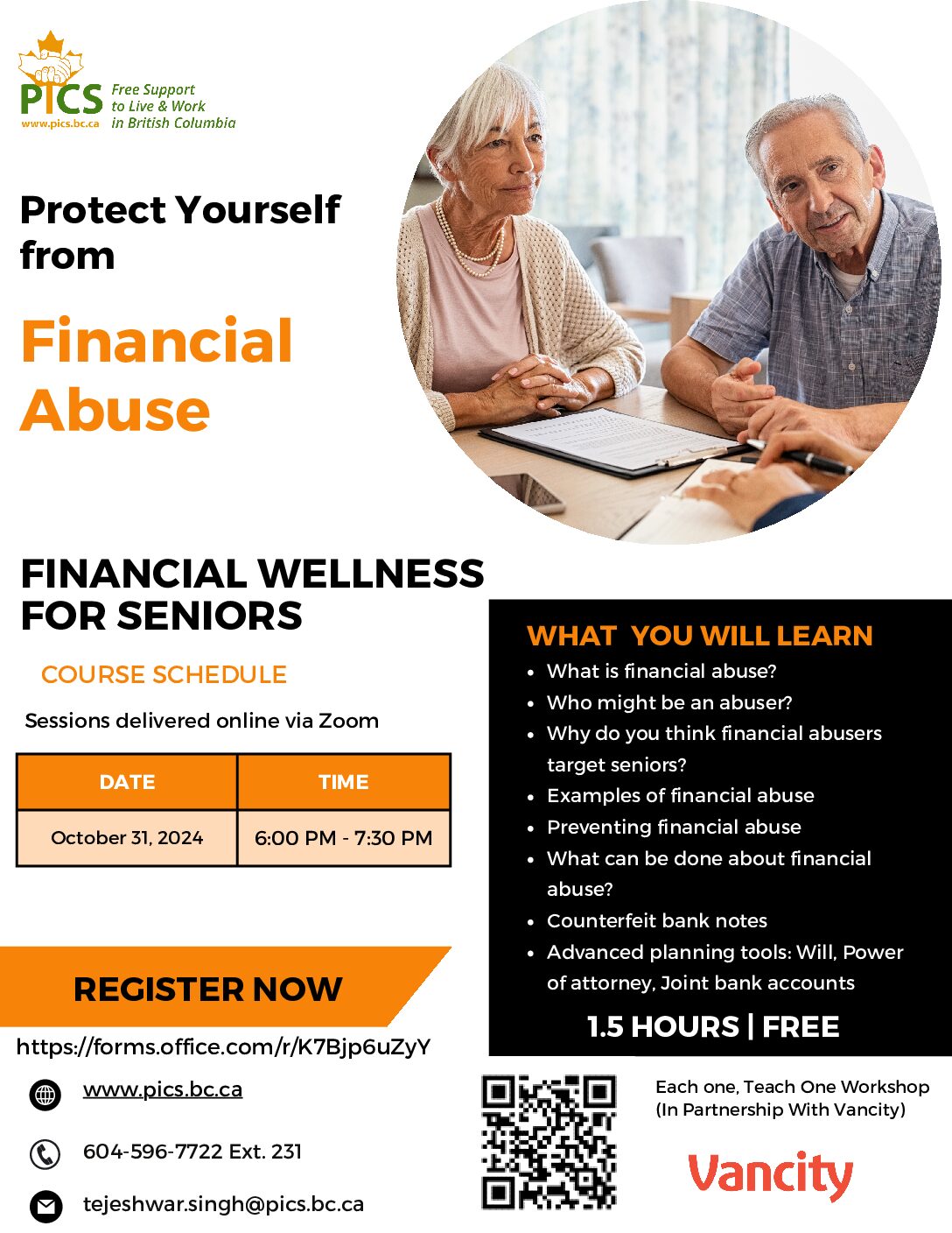 October Posters Financial Literacy Workshops 6 pdf