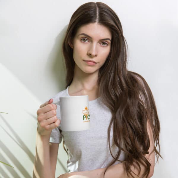 white glossy mug white 20 oz woman 6708bb3c38638