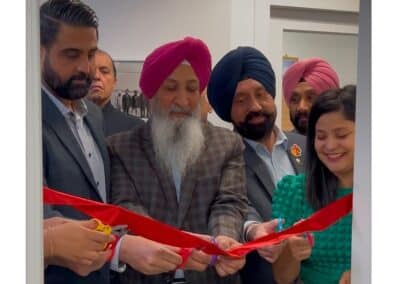 Ribbon cutting
