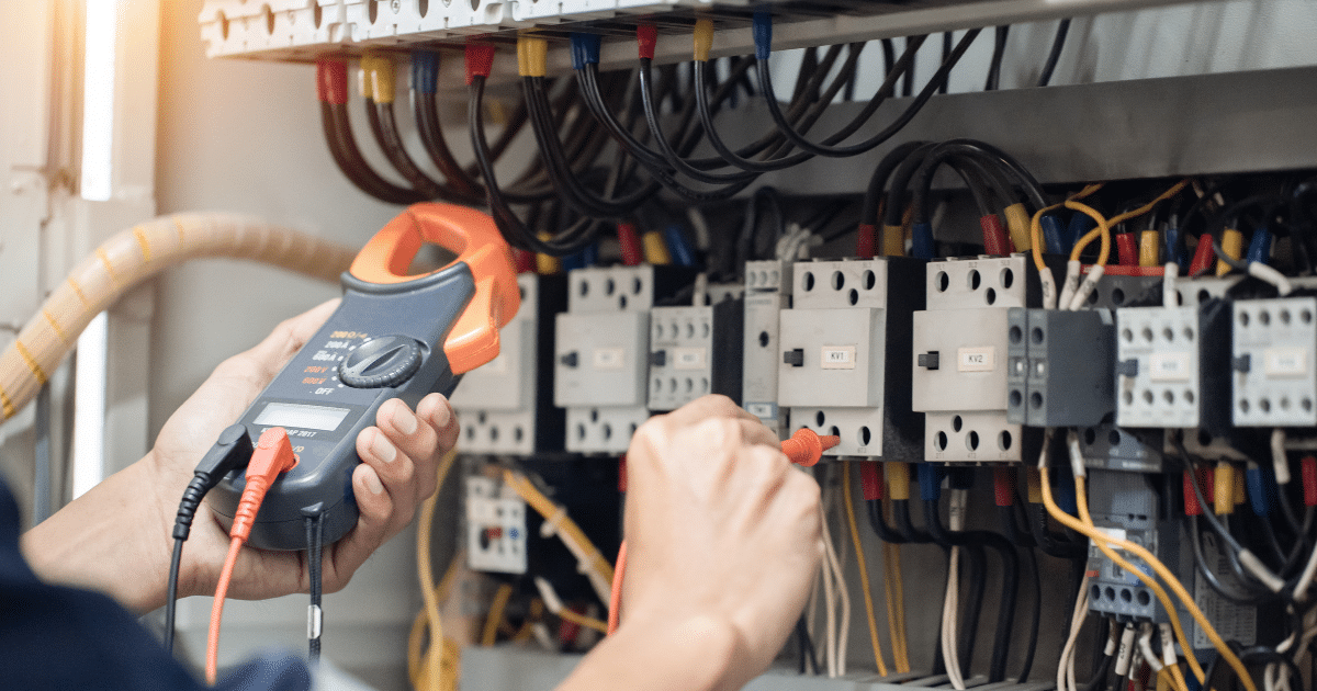 Electrician Group of people coming together